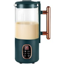 콩물만들기 미니 두유기제조기 또우장지 콩국 만들기, 그린 600ml+스티머