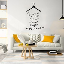 스페인어 견적 벽 데칼 La Cocina Es Corazon 심장 예술 스티커 홈 장식 상점 부엌 침실 비닐 RU4049, 08 Other Color_02 42X62CM