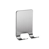 면도기 거치대 면도기걸이 스테인리스 스틸 코드 걸이 욕실 걸이, 실버