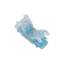 심선접속자 (메뚜기 커넥터) 직젤 타입 랜선연결-블루, 블루, 1개