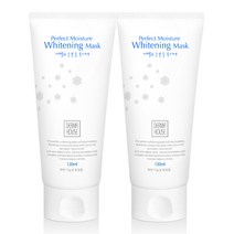 더마하우스 퍼펙트 모이스춰 화이트닝 마스크 수면팩, 120ml, 2개