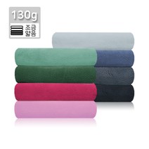 국산 호텔용 무지타올 130(40x80cm 130g) 순면 업소용 수건 타올 피부관리실 미용실 피트니스센터 헬스장 숙박업소 호텔 모텔 펜션, 회청
