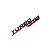 벤츠 BENZ 레터링 엠블럼 이니셜 바이터보 V8 V12 TURBO 4MATIC, TURBO 4MATIC(레드 L), 2015년형 바이터보