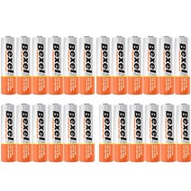 백셀 AA 24알 벌크형 알카라인 기업용 학교 건전지, 1개, 24개입