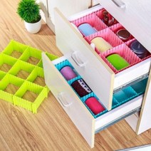 제이트리다용도 서랍정리칸막이 트레이 소품함 4p 조립식 디바이더 DIY보드 진열장 책상 주방 도칸막이 옷장 용칸막이+jaytreㄷ, 선택_그린