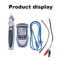Handheld Digital Display Network Cable Tester Tracker Continuity Voltage Checker Scan Tools, 01 A