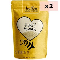 소울비 허니 파우더 꿀 가루 분말 283g 2팩 SoulBee HONEY POWDER
