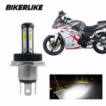대림 펄125 펄아이 오토바이 LED 전조등 12V H4헤드램프 3면 헤드라이트 바이크, BLT 12v H4 오토바이LED 3면