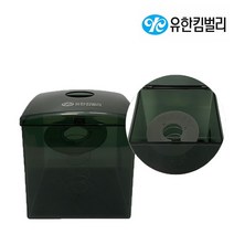 [유한킴벌리] 크리넥스 냅킨 전용용기 식당용 식당용 57259 블랙, 냅킨 테이블용 전용용기 (57125)