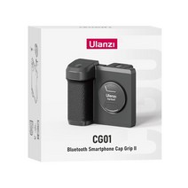 스마트폰 짐벌 짐벌셀카봉 핸드폰셀카봉 ULANZI-CG01 CapGrip II 무선 블루투스 스마트 폰 셀카 핸들 그립, 01 CapGrip II