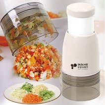 키친아트 야채 다지기 마늘 채소 고기 이유식 만능 다지는기계 가는 푸드차퍼 탕탕이 절단기