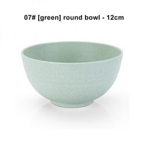 식기 그릇 짬짜면그릇 냉면그릇 밀짚 밥 가정용 세트 플라스틱 대형 수프 인스턴트 국수, 07 12cm
