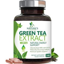 Green Tea Extract 98% Standardized EGCG - 3X Strength for Natural Energy - Heart Support