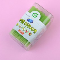 [힘찬쇼핑]편한생활 녹말이쑤시개 300P 주방용품 주방일회용품 낱개이쑤시개 요지 이쑤시개 산적꽂이 과일꽂이 녹말이쑤시게