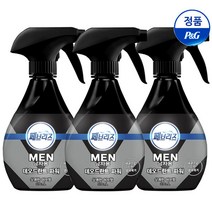페브리즈 포맨 데오드란트 파워 섬유탈취제 상쾌한허브향 본품, 360ml, 3개