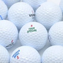 던롭 화이트 A- 등급 30알 golfball 로스트골프공