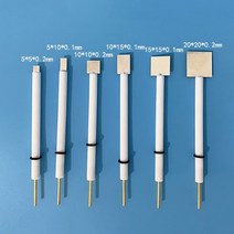 백금 시트 전극 10*30*0.3mm 고순도 실험실 작업/보조 99.99% 송장 가능, 02 10X30X0.5mm
