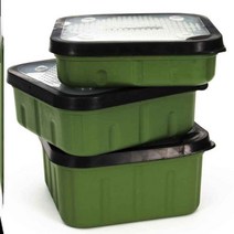 대형태클박스 뚜껑 컨테이너 상자 라이브 구더기 물고 미끼 낚시태클박스 저장 낚시 블러드웜, M호