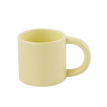 [오제이] 카페 D머그 260ml (매트레몬)/잔/아메리카노/커피/드립