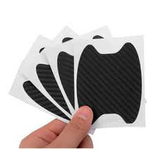 es) 4 개/대 자동차 핸들 보호 스티커 미니 쿠퍼 bmw f30 포드 익스플로러 도요타 캠리 2007 2008 rav4 2009 혼다 civic, [01] Carbon fiber