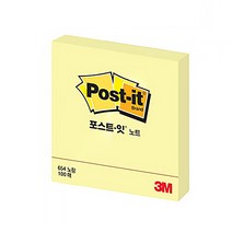 쓰리엠 포스트잇 정사각 중간형, 옐로우, 7개