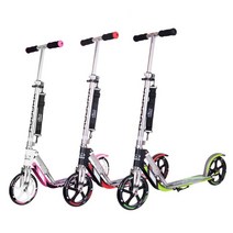 HUDORA 독일 휴도라 킥보드 접이식 성인 빅휠 킥보드, 그린