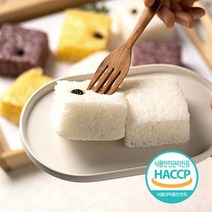 미소당 3차발효 기정떡 개별포장떡 아침대용떡 기장떡 기증떡 간식선물, 혼합 대(22개)