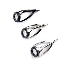 찌낚시대 바다찌낚시대 돌돔낚시대 NooNRoo Tip Top MN5 #6 #8 #10 # 낚싯대 Repare 가이드 낚시대 팁 탑, 03 다크 그레이_24 Size 10-2.4mm