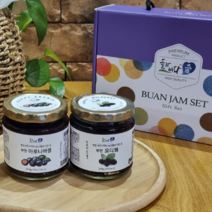부안잼 250g+250g 아로니아 오디잼선물세트