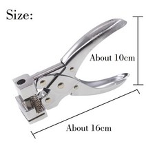 천공기 T 모양 구멍 탭 종이 펀치 나비 후크 드릴링 집게 수동 PVC 카드 및 ID 슬롯, 1, 01 T shape