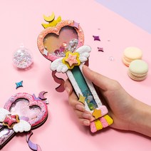 요술봉 컬러 클레이 만들기 세트 패키지 클레이아트 어린이집 미술 수업 놀이 재료, 하트