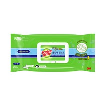 3M 스카치브라이트 더블액션 물걸레 청소포 대형 20매, 6개