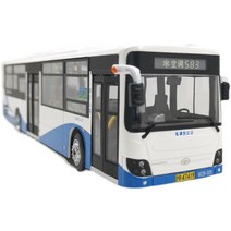 시내 버스 모형 대우 다이캐스트 1:43 자동차, 583번 버스 모형+승강장 모형