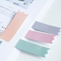HY 인덱스 플래그 접착 메모지 포스트잇 미니접착메모지 접착메모지, 갈색