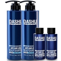 다슈 데일리 한방 두피 골드 두피케어 탈모샴푸 500ml 2p + 50ml 2p 세트, 3세트