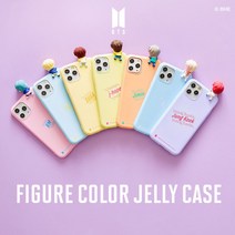 BTS캐릭터 컬러젤리케이스_계단