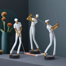 골프 3D 피규어 이글패 챔피언 선물 기념품 거실 장식, 화이트 C타입