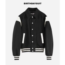 BIRTHDAYSUIT STADIUM JACKET (BLACK)