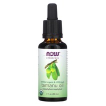 나우 푸드 동충하초 퓨어 타마누 오일 30ml Now Foods Certified Pure Tamanu Oil