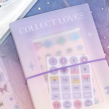 [당일발송]그라데이션 인스 인생 네컷 앨범 사진 포카 포토북 포토카드 포토 앨범 스티커 엽서 콜북 콜렉트북, 하나만구매할게요, 옐로우