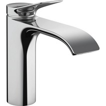 독일 hansgrohe 한스그로헤 주방수전 주방 수도꼭지 Vivenis 세면기 높이 110, 출구높이110mm배수구없음매트블랙, 1개