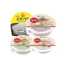 맛있는 오뚜기밥 210g 12개 24개 cj 발아현미밥 흑미밥 햇반, 오뚜기밥 210g 12개입