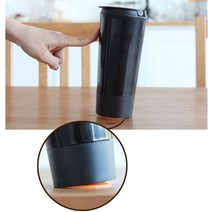 나skswint_넘어지지 않는 리얼텀블러(블랙+그린)set 각400ml 아이디어물컵 사무실 보온병 넘어지지않는 냉병 선물용 개인 보냉♥winters, ♥나누리겨울!, ♥newvel