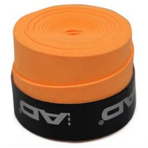 미끄럼 방지 헤드 오버그립 테니스 그립 라켓 패델 액세서리 충격 흡수기 테니스 배드민턴 훈련 10 개/세트, 07 Dry Orange