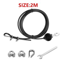 피트니스 요가 케이블 풀리 시스템 홈 머신 로프 바 가슴 부착물 lat pull down cable tricep biceps gym equipment 운동, 11-그림 쇼로