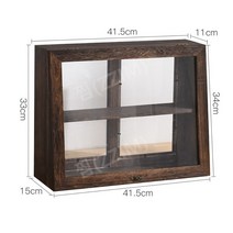 유리쇼케이스 원목 쇼케이스 디저트 카페 쿠키 베이커리 진열장, C