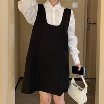 렌느 9월 10월 하객룩 키작녀 뷔스티에 미니 나시 원피스