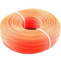 예초기 잔디 밸런서 2.4mm/3mm 450g 트리머 라인 브러시 커터 나일론/와이어 로프 코드 긴 원형 롤 사각 잔, 03 Gray_05 3.0mm Wire Rope