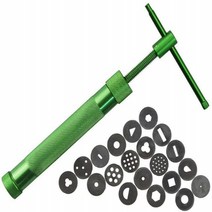 REAMTOP 20pcs Paste Extruder Clay Sugar Craft Fondant Cake Gun Cake Sculpture Décor, 1