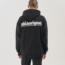 아키아 오리지널 후드 1819 AKIA ORIGINAL HOODIE BLACK